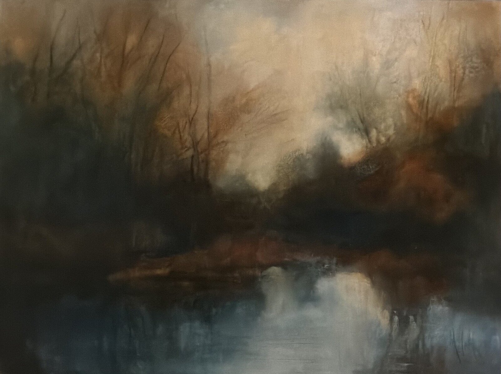 Tree Branches in the Glow by Stephanie Molnar