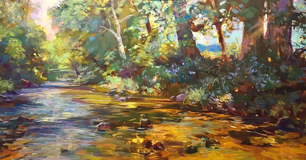 Salmon Brook, McLean by Catherine Elliott